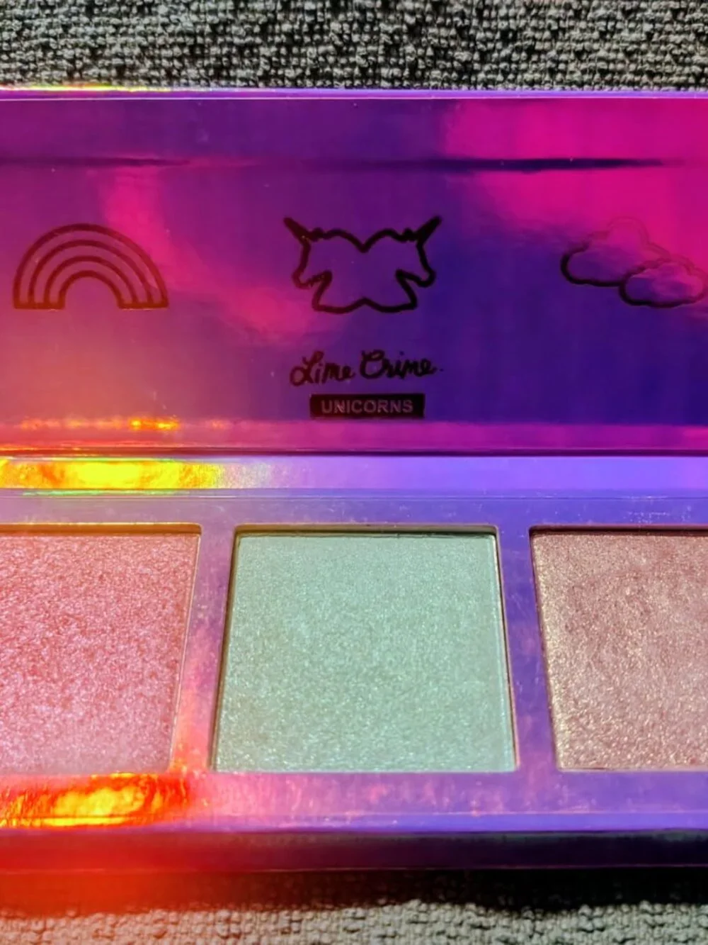 The Lime Crime Unicorns Hi-Lite Palette